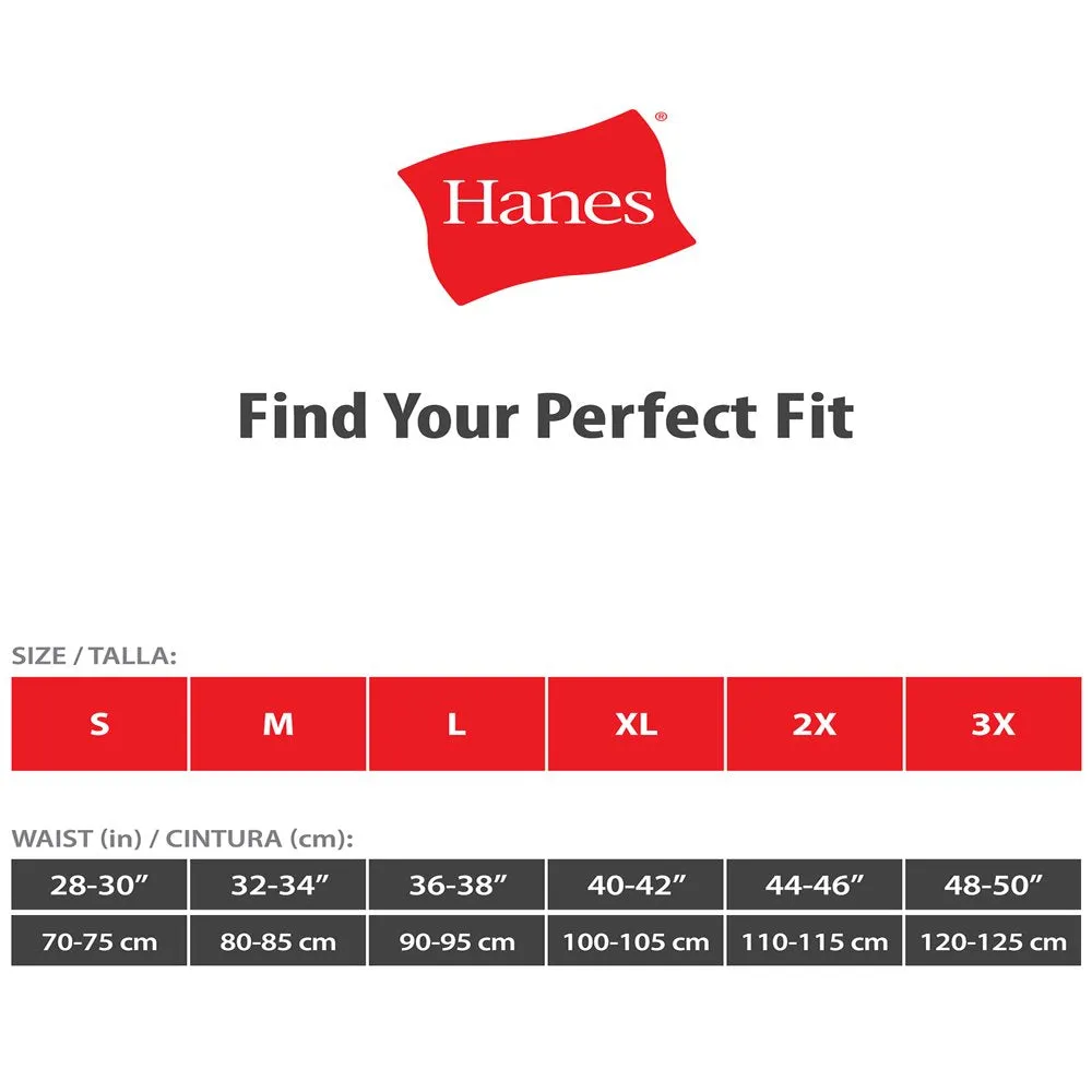 10 Pack Hanes Men's Super Value Pack Assorted Boxer Briefs