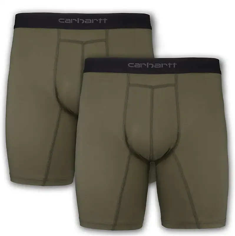 8-inch Basic Boxer Brief (2 Pack)