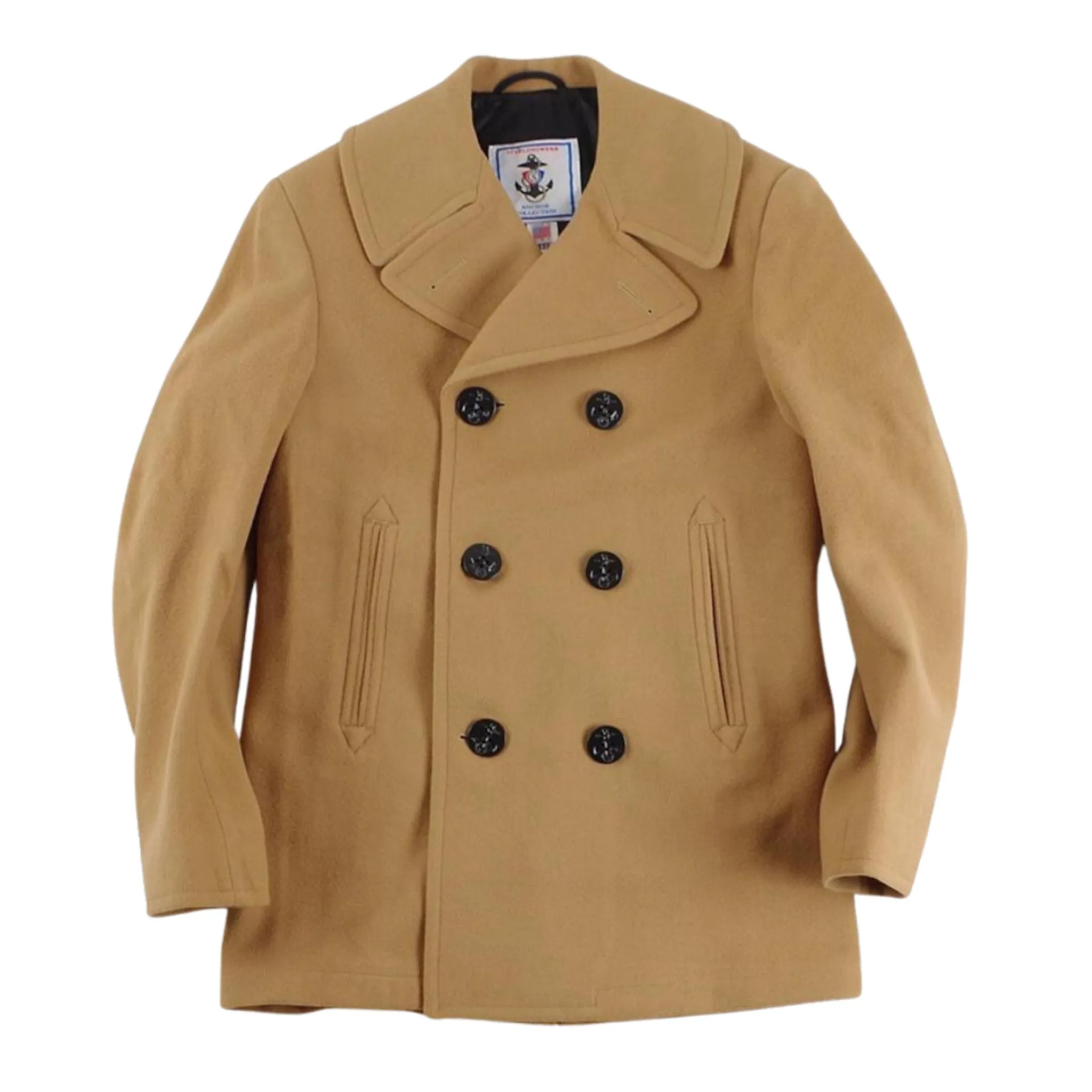 Authentic Wool Blend Peacoat