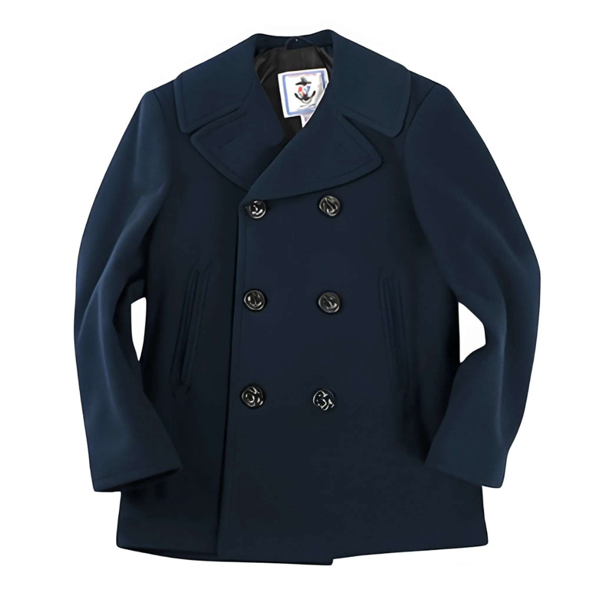 Authentic Wool Blend Peacoat