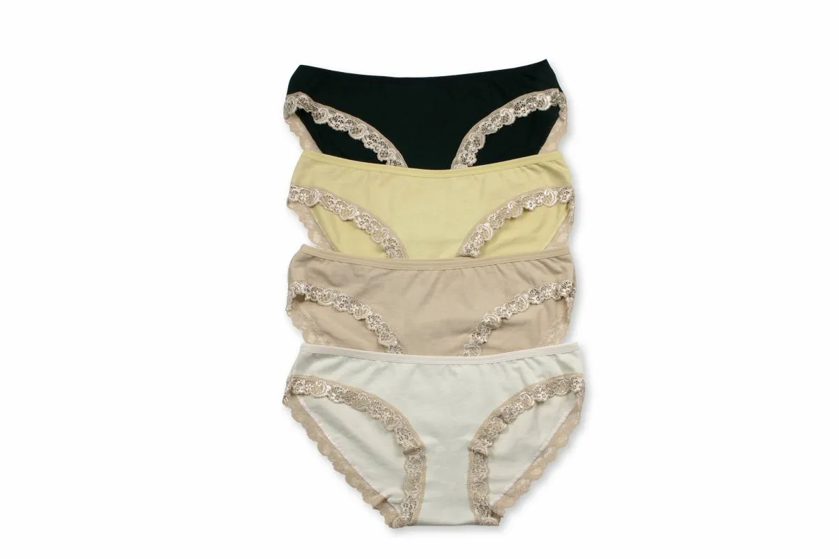 Basic Knicker Bikini Brief Pack 32-8002