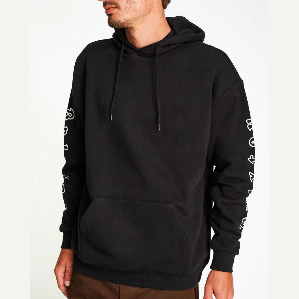 Brixton Primo Pullover Hoodie Black