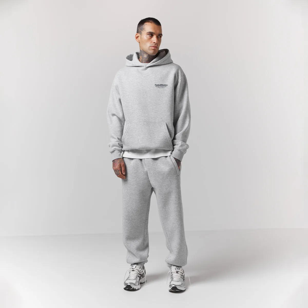 Core Hoodie | Grey Marl