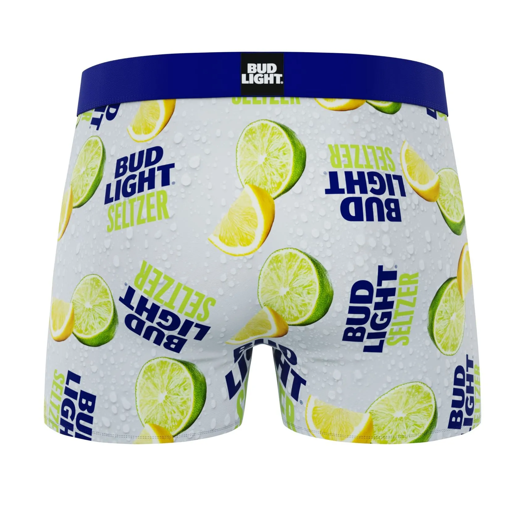 CRAZYBOXER Bud Light Lime Men's Boxer Briefs (Pack 2)