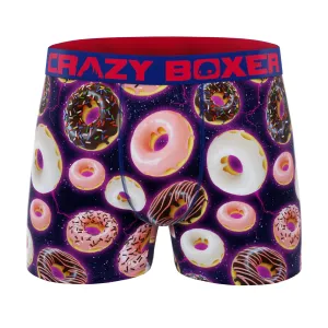 CRAZYBOXER Funky Food Donuts Men's Boxer Briefs