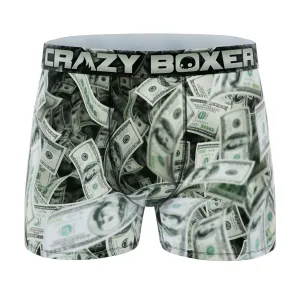 CRAZYBOXER Men's Dollars Men's Boxer Briefs