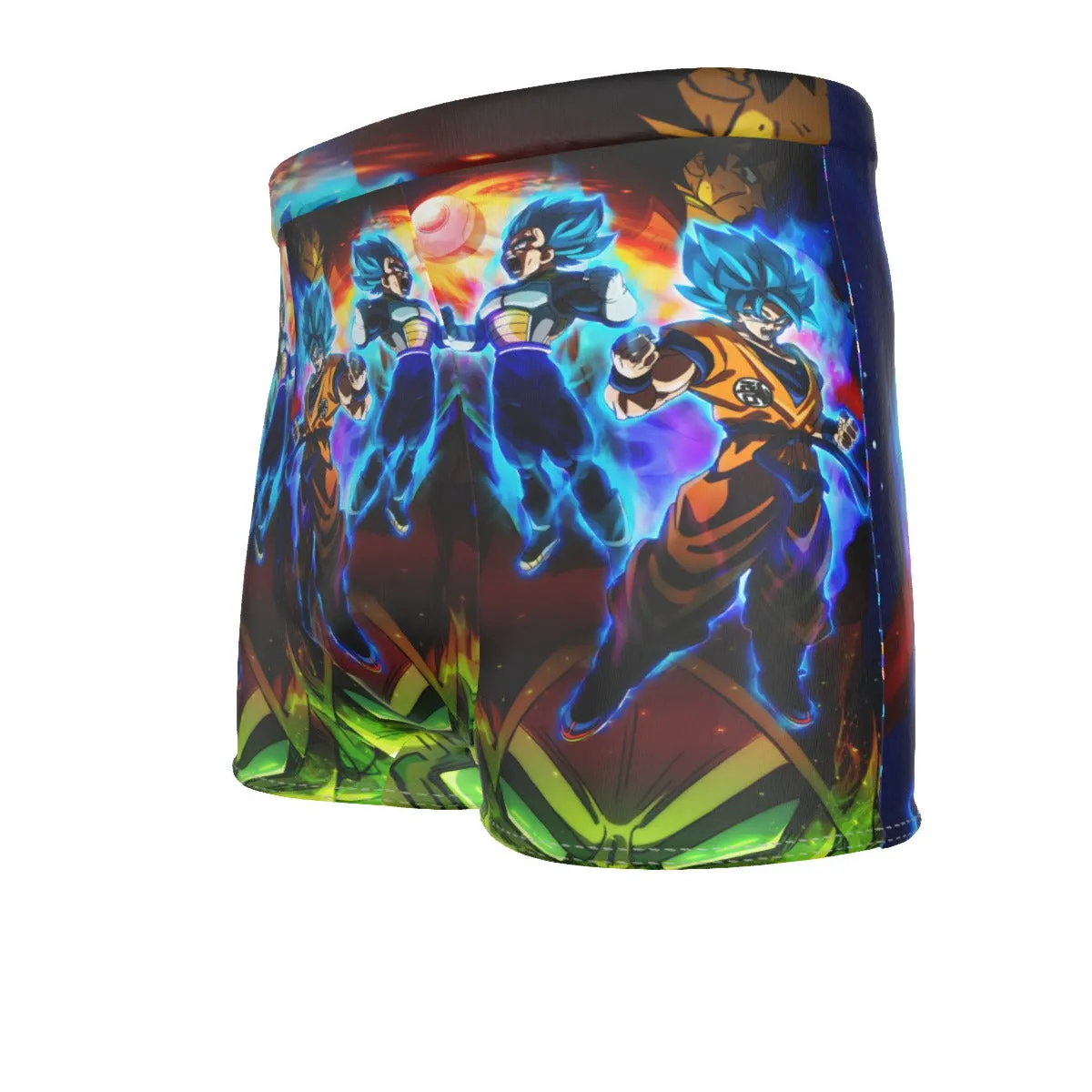 DBZ Legendary Broly Son Goku Vegeta Super Saiyan Blue  Men's Boxer Briefs