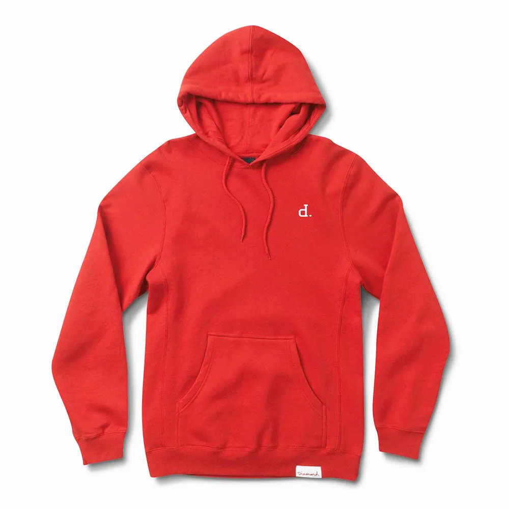 Diamond Supply Co Mini Un Polo Pullover Hoodie Red