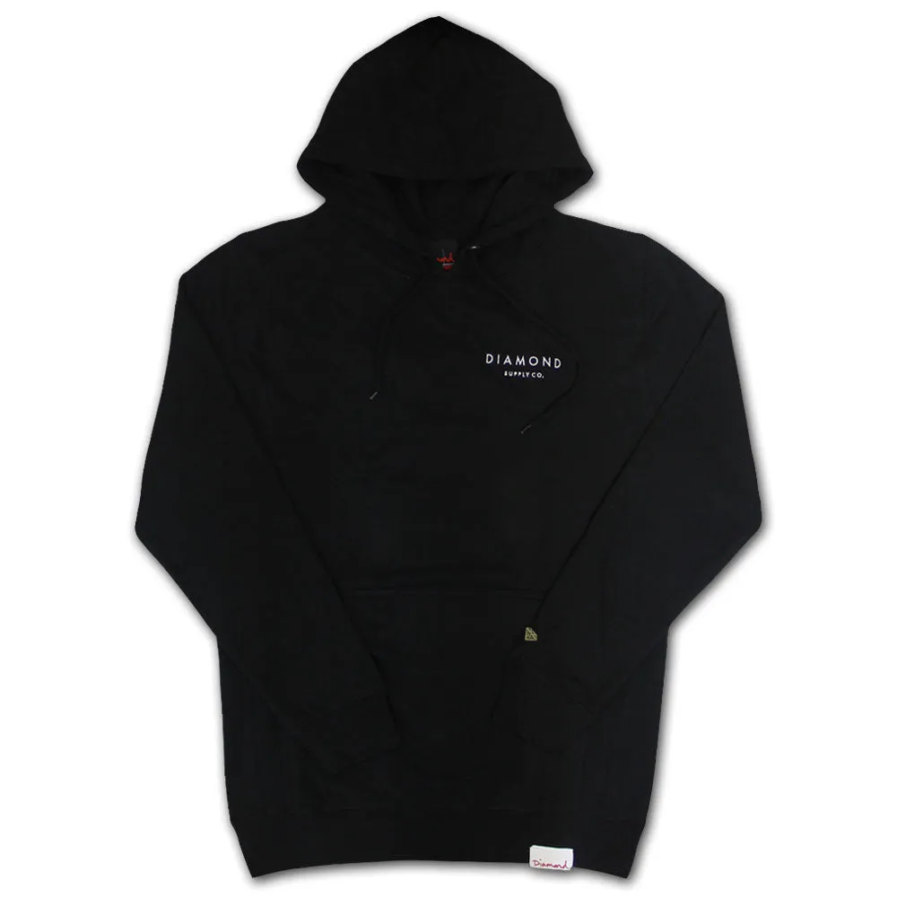 Diamond Supply Co Stone Cut Hoodie Black