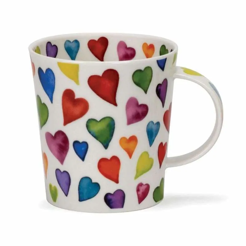 Dunoon Lomond Warm Hearts Mug