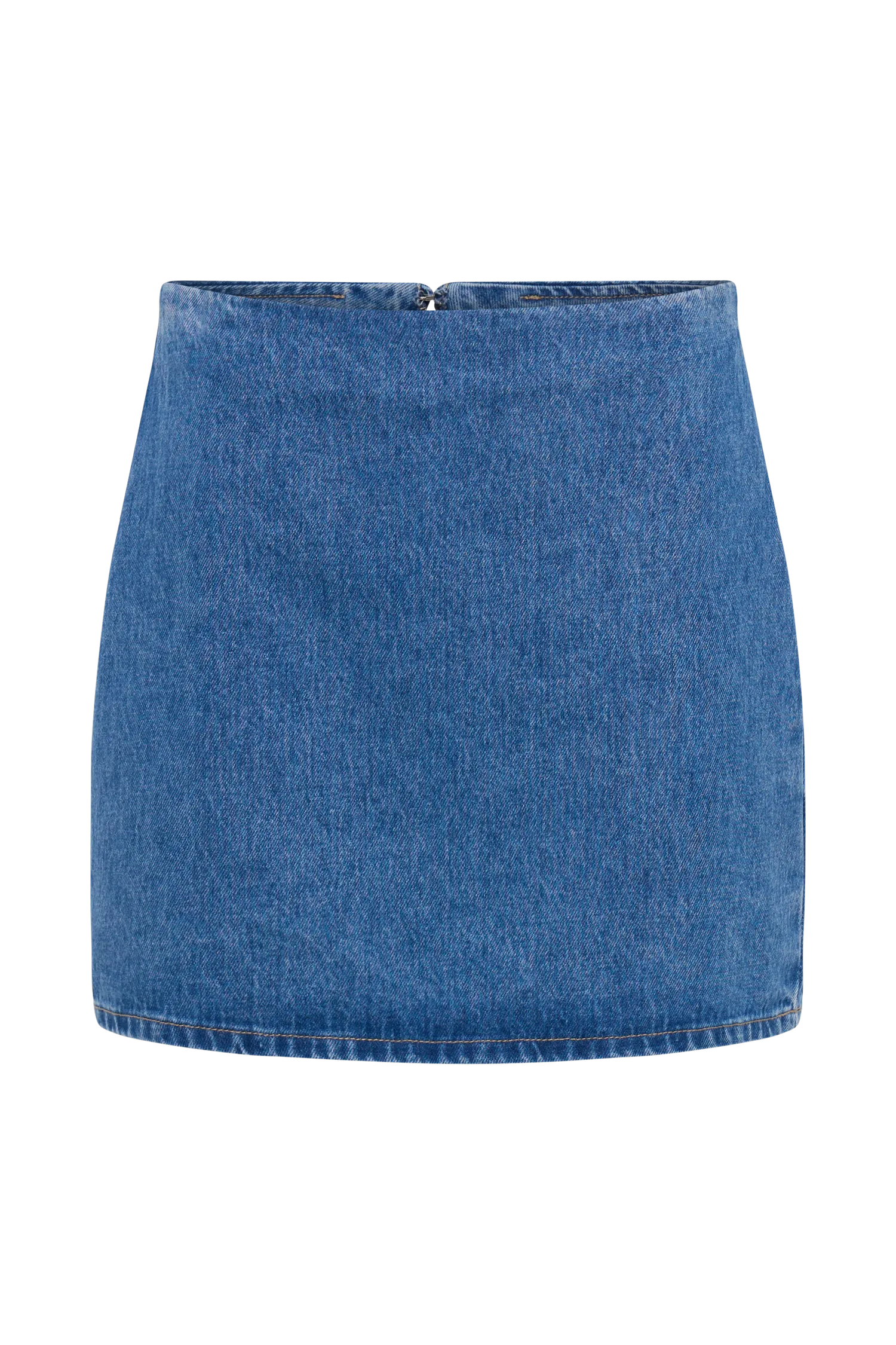 Ellie Denim Mini Skirt - 70's Blue