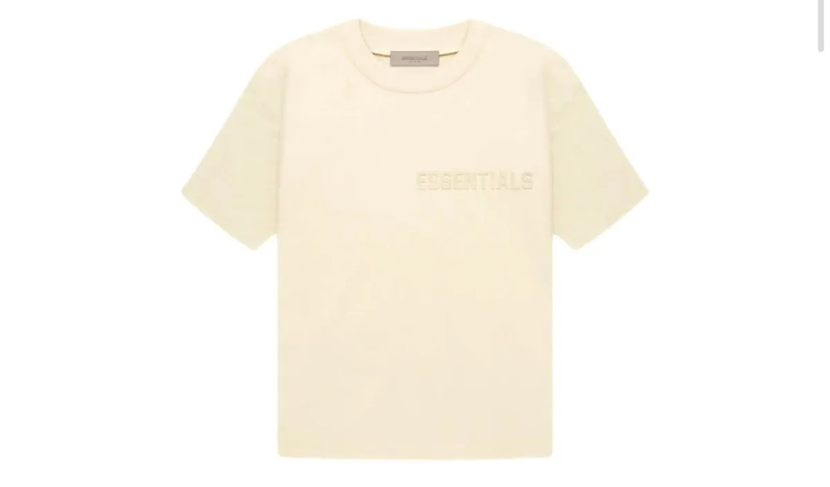 Fear of God Essentials T-shirt Egg Shell