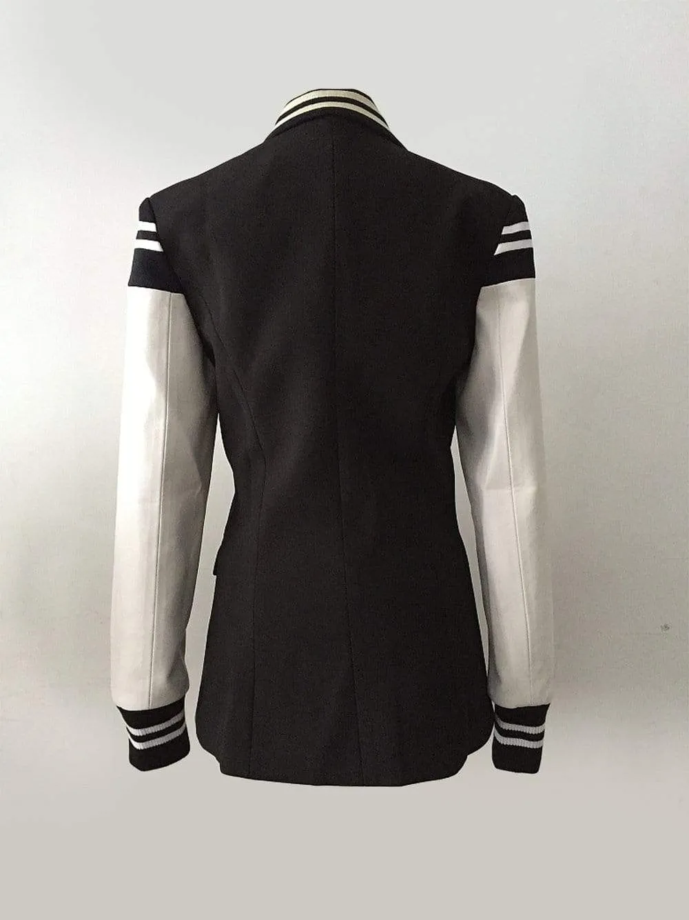 Fitted Stripe Detail Jacket