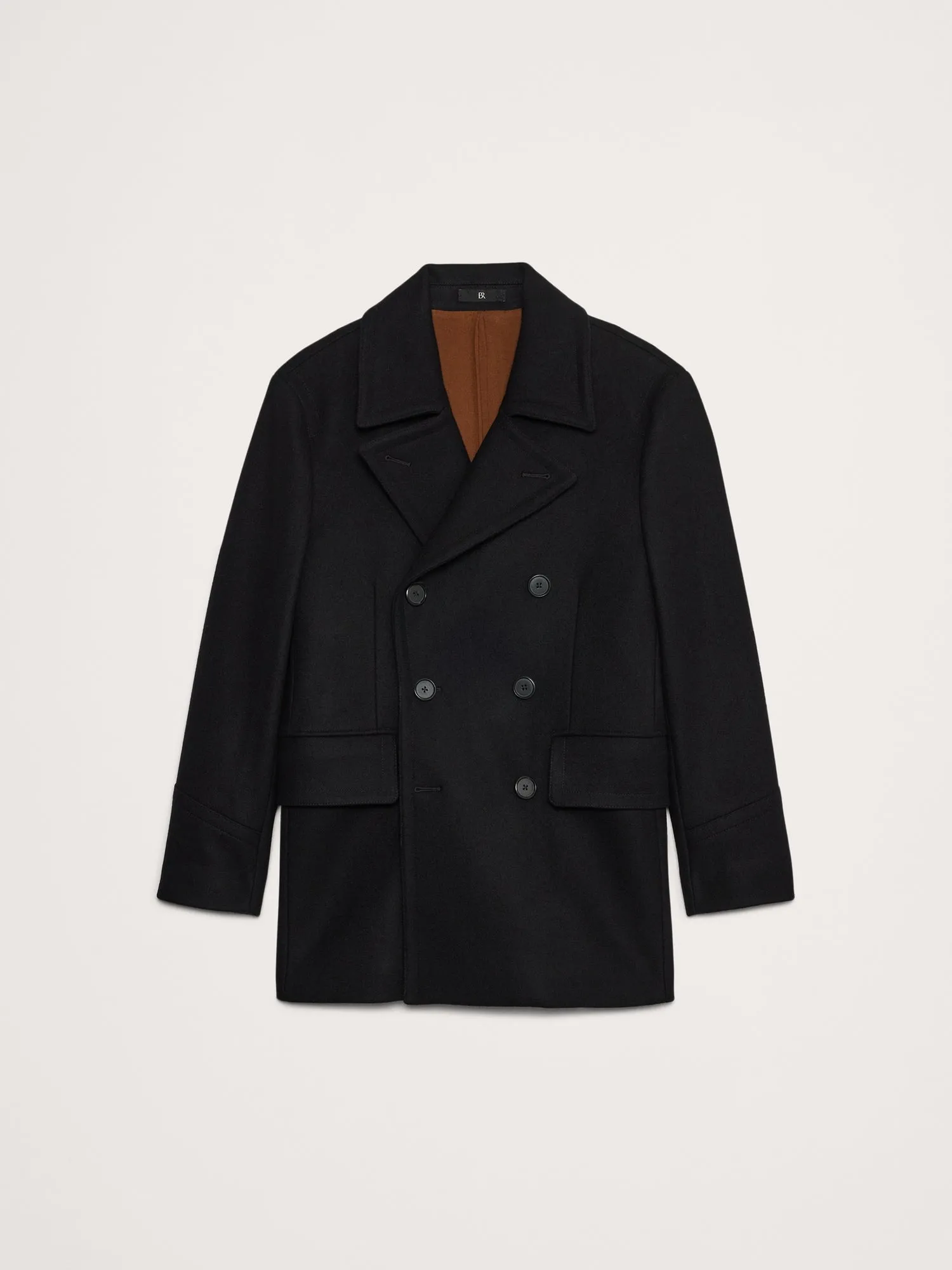 Italian Melton Peacoat