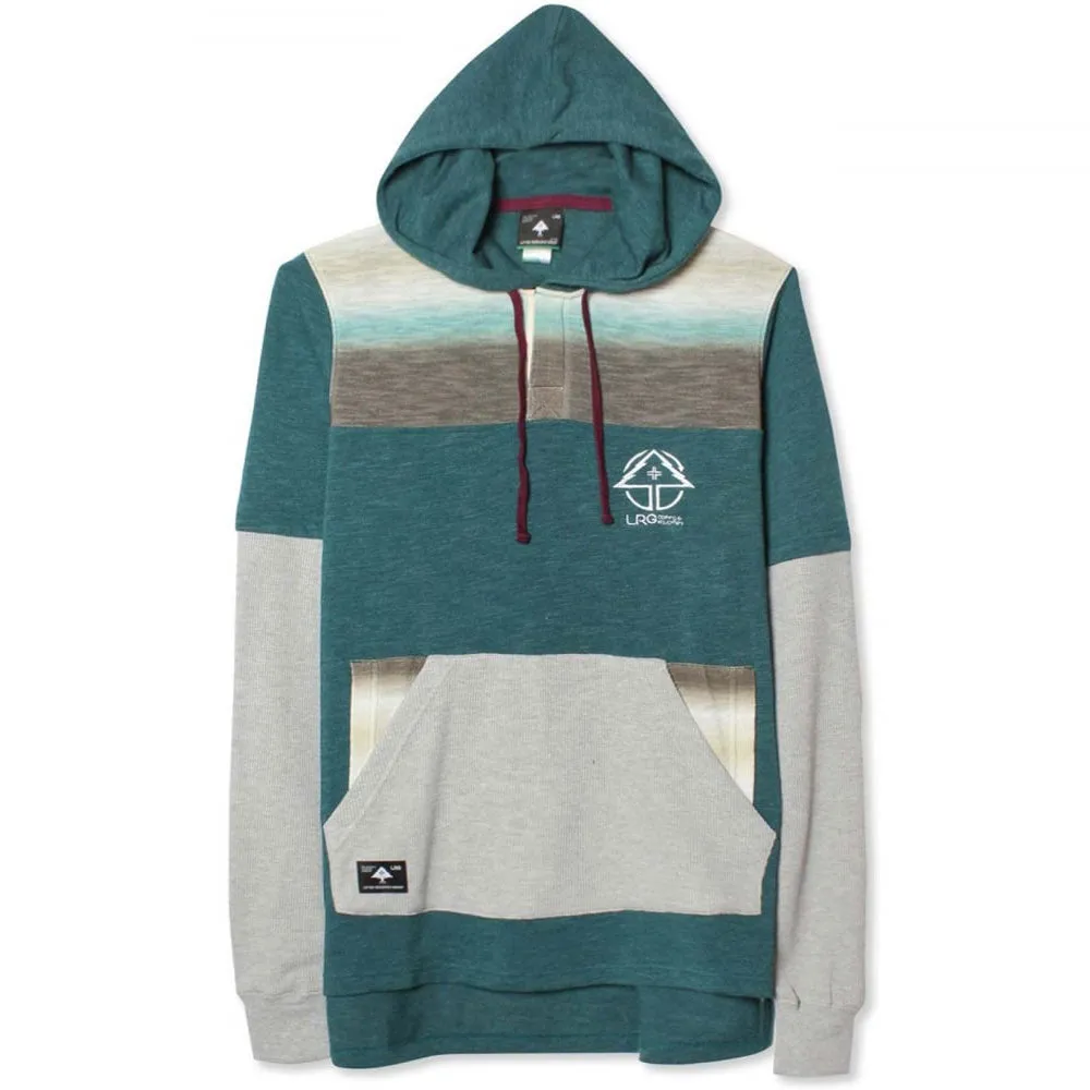 LRG Open Range Thermal Hoodie Dark Teal