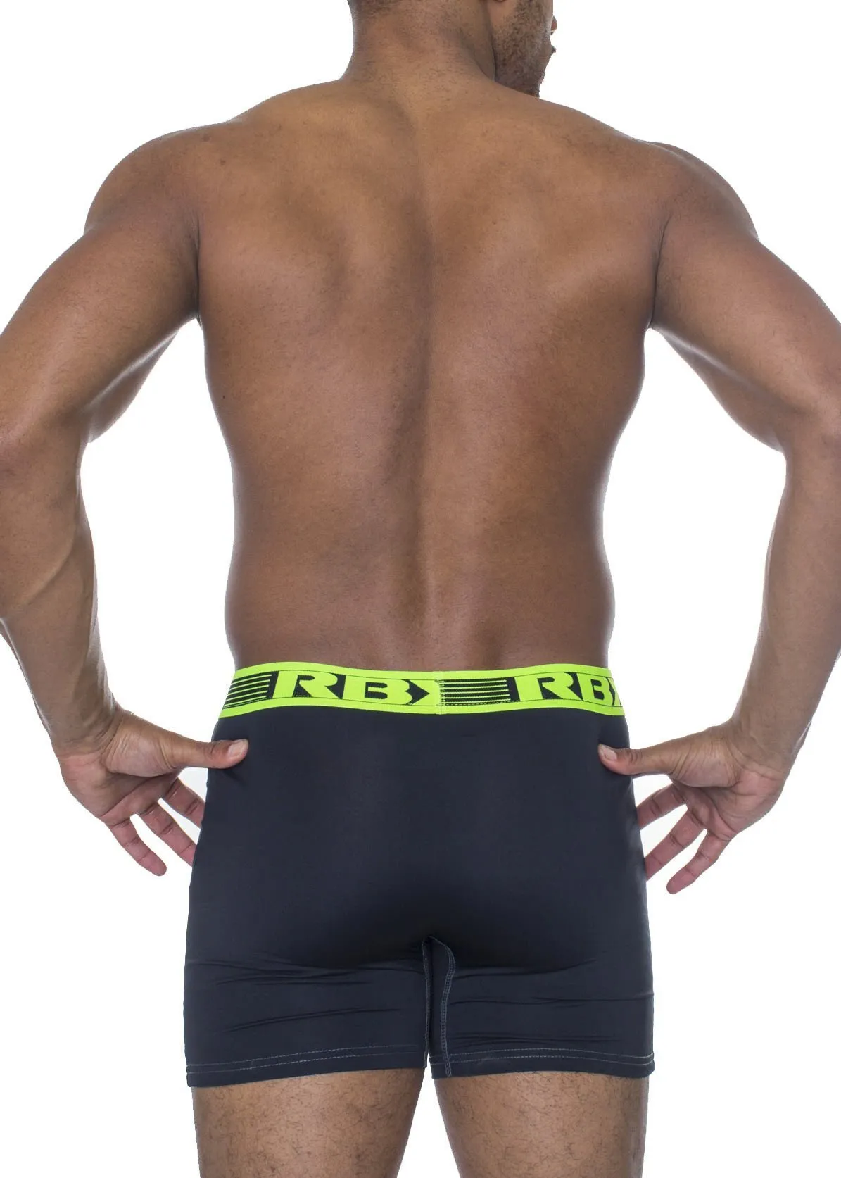 Men's Seamless Stretchable Boxer Brief 2 Pack