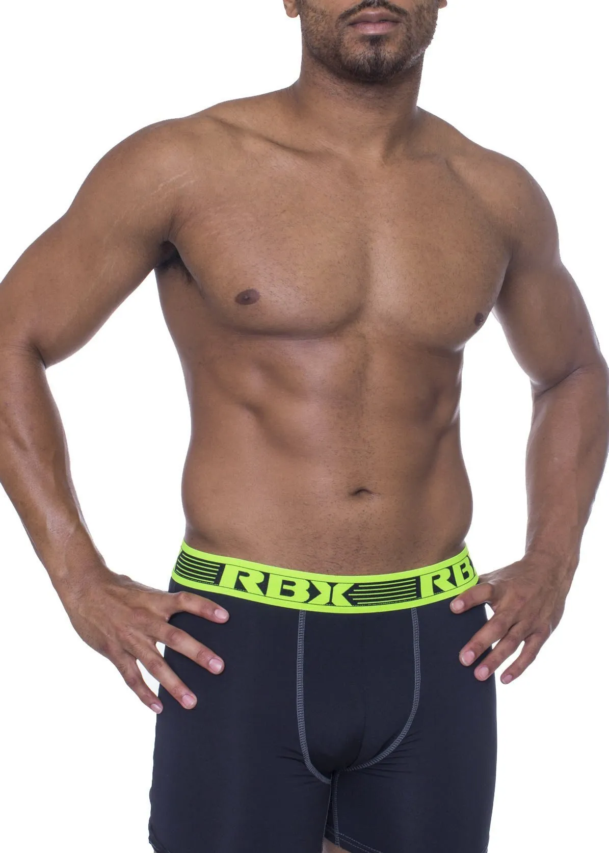 Men's Seamless Stretchable Boxer Brief 2 Pack