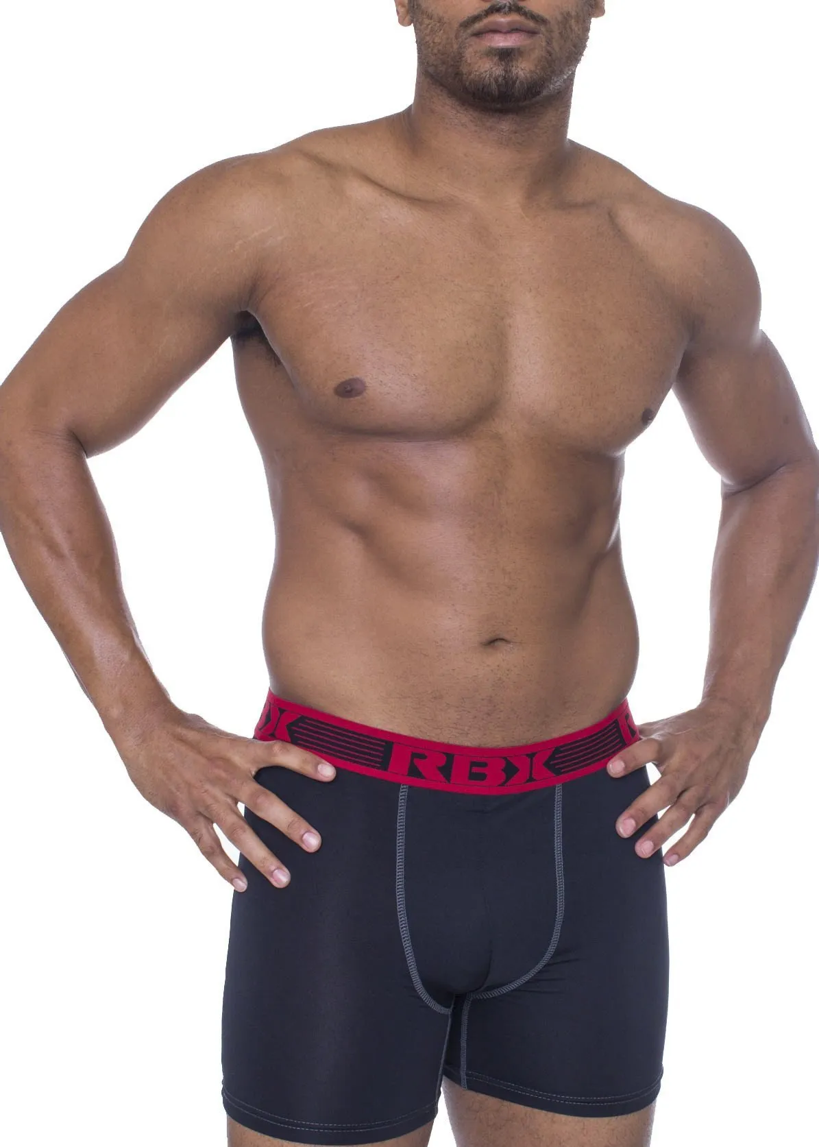 Men's Seamless Stretchable Boxer Brief 2 Pack