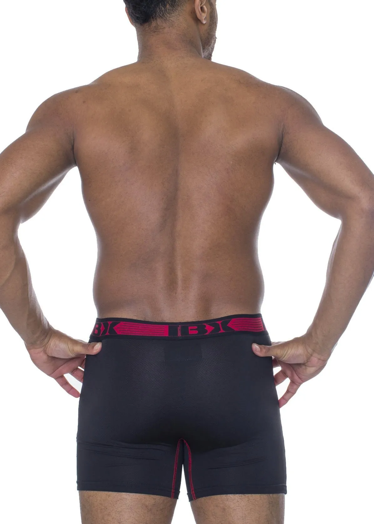 Men's Seamless Stretchable Boxer Brief 2 Pack