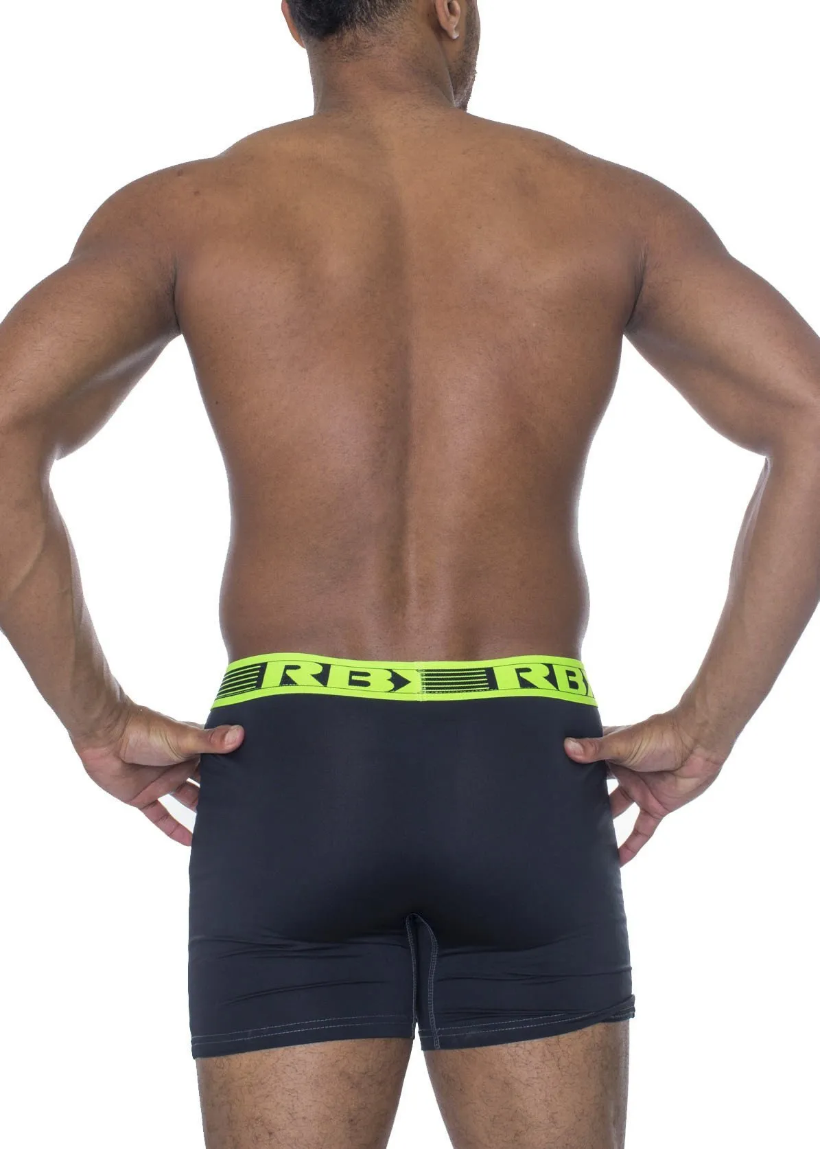 Men's Seamless Stretchable Boxer Brief 2 Pack