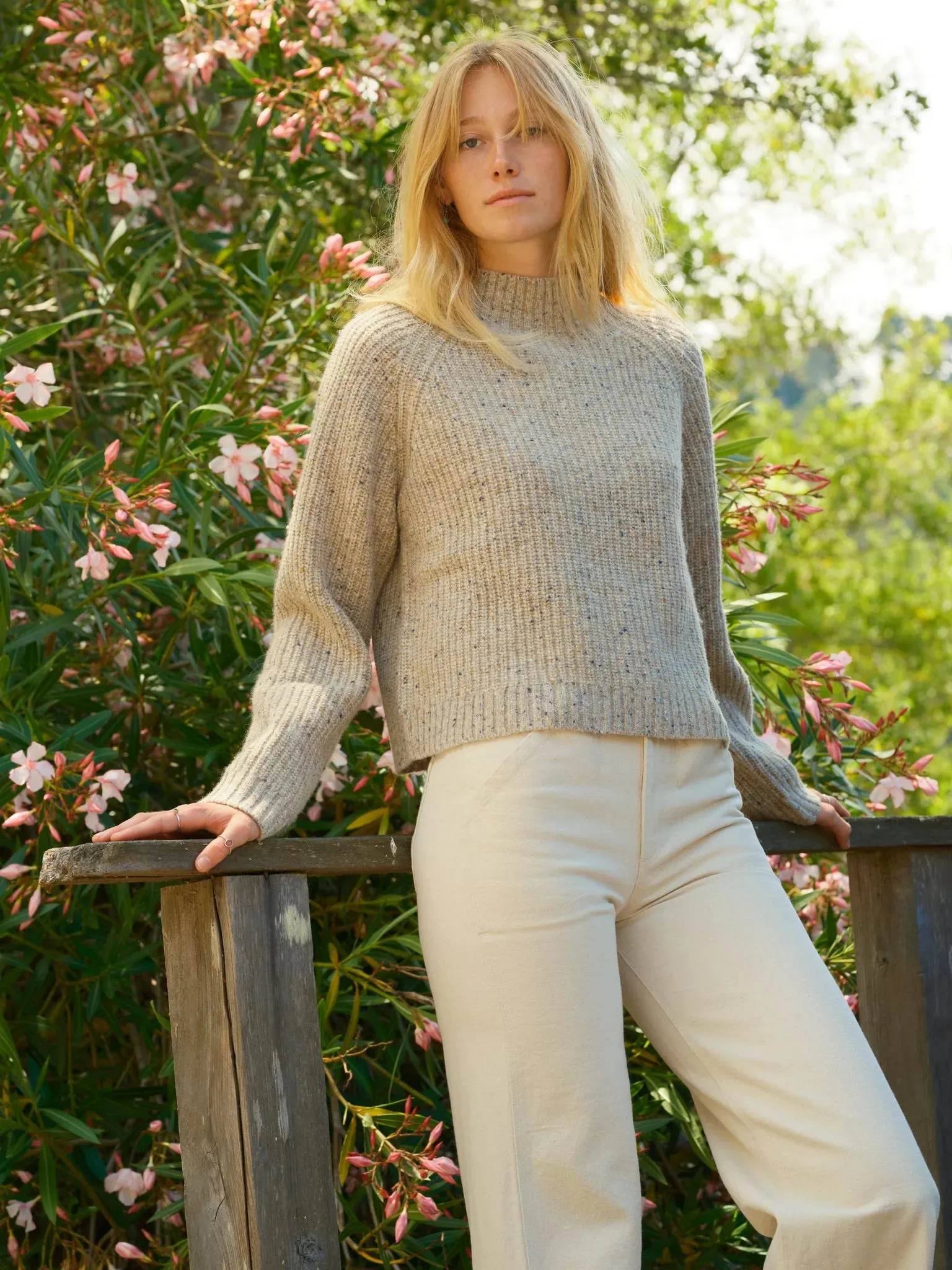 Mollusk | Teddy Sweater in Oat