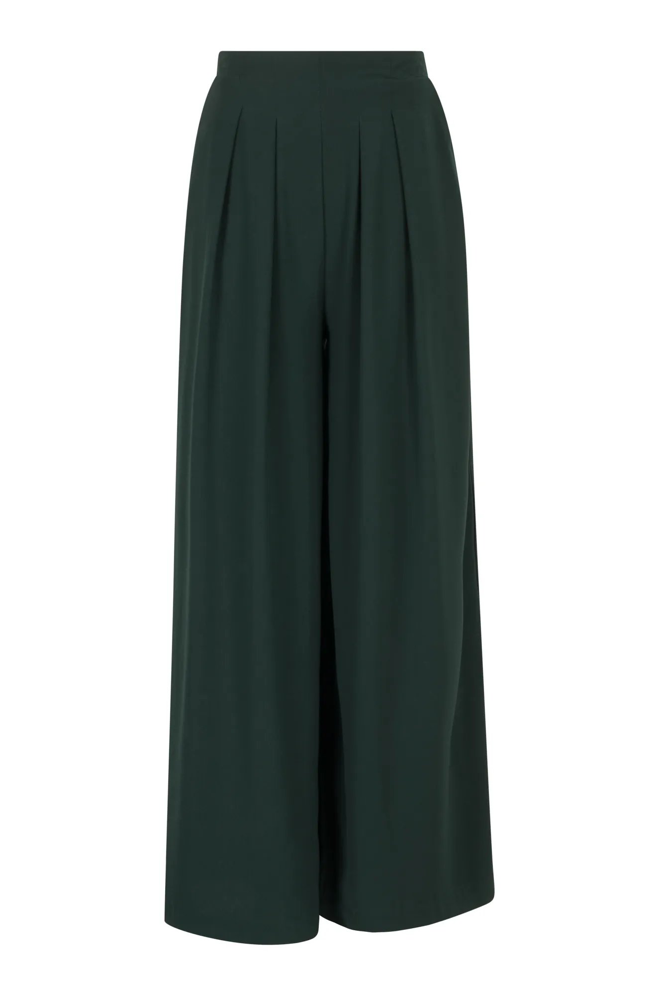 Moss Crepe Wide leg Pants | NEW FOREST | 0124AR