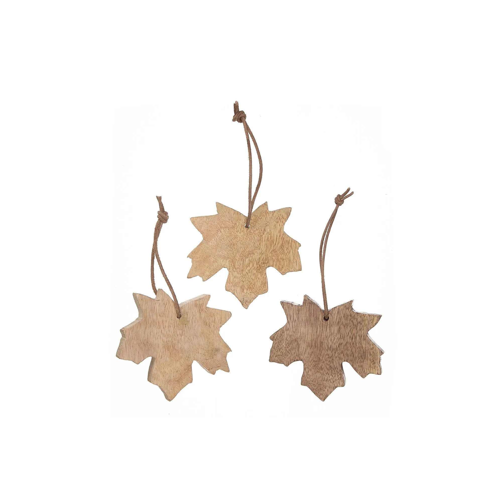 Nangal Wood Christmas decorations [Warm brown]