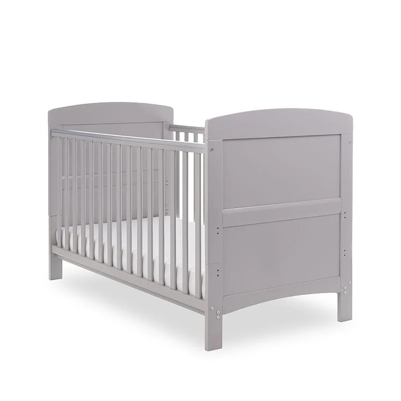 Obaby Grace Cot Bed - Warm Grey