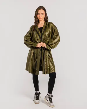 Olive  Waterproof Trench Coat