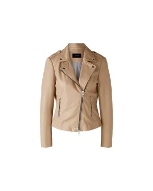 Oui Liberty Leather Jacket