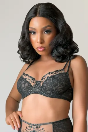 Paradise Full Coverage Underwire Bra - Black