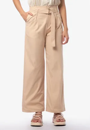 Pleated Wide Leg Pants