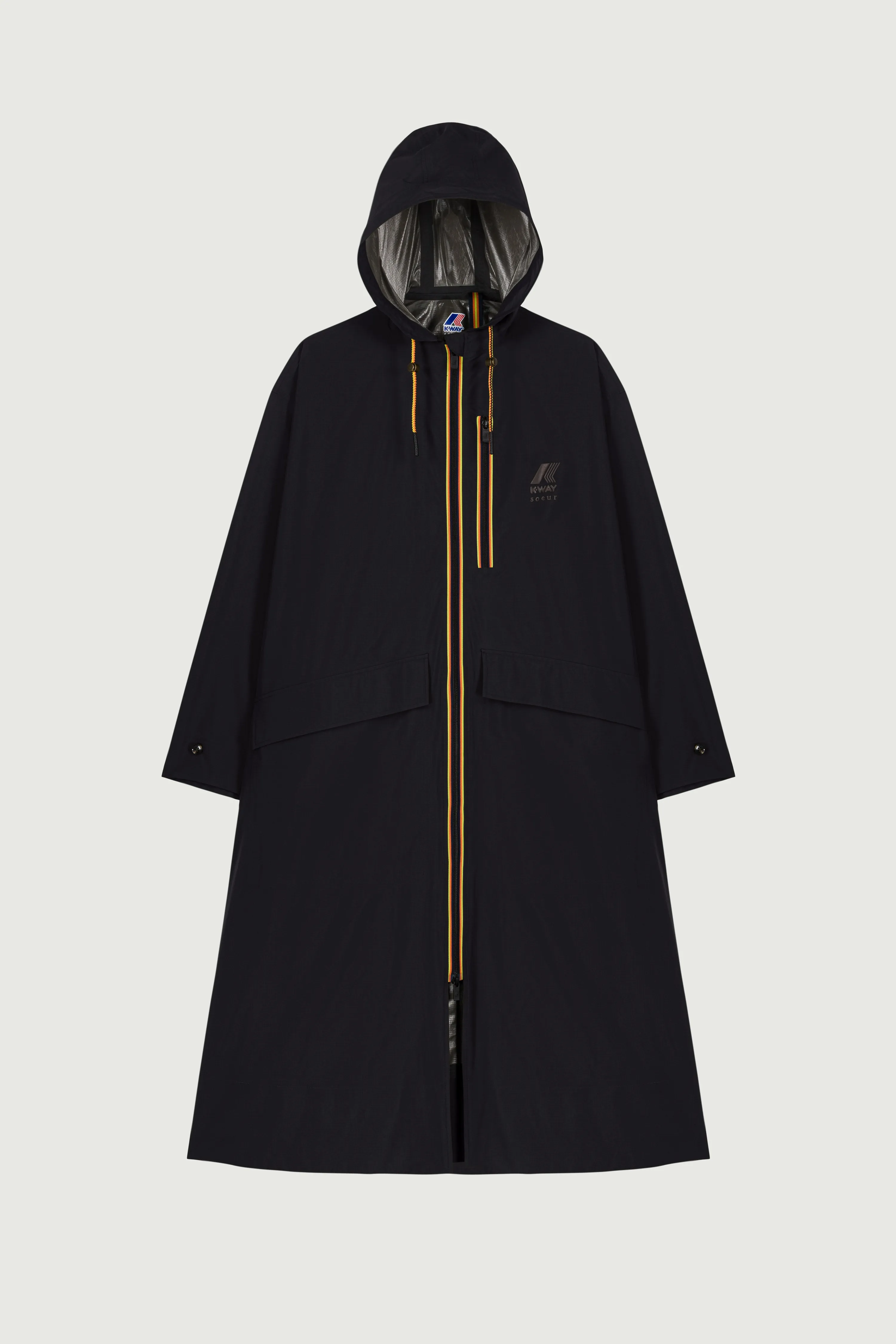 PRADEL NAVY TRENCH COAT