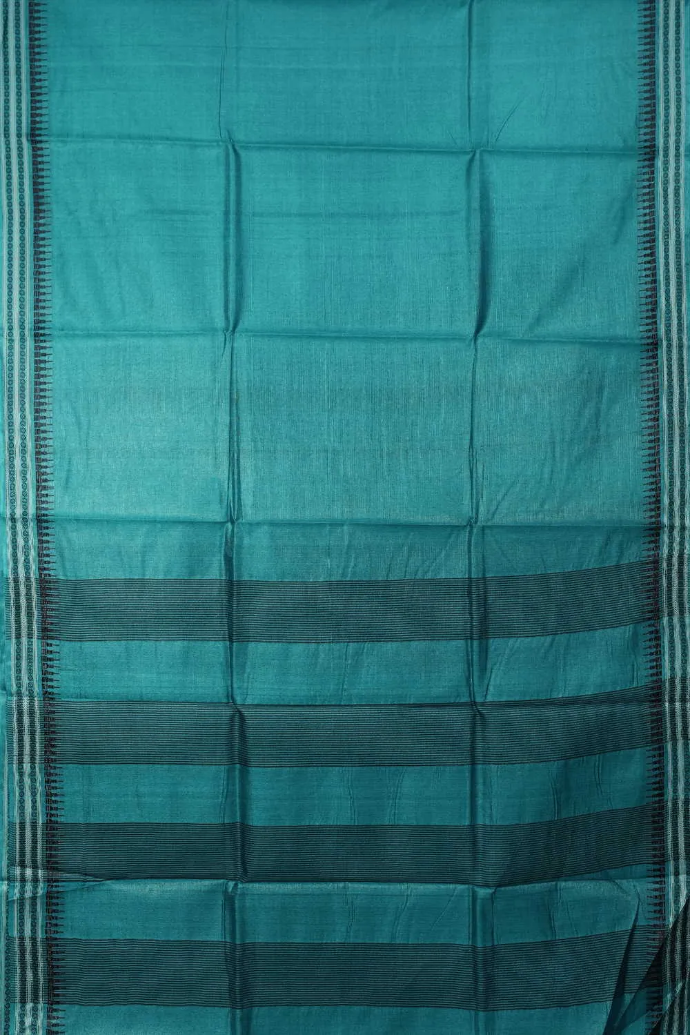 Ramar Blue Handwoven Tussar saree