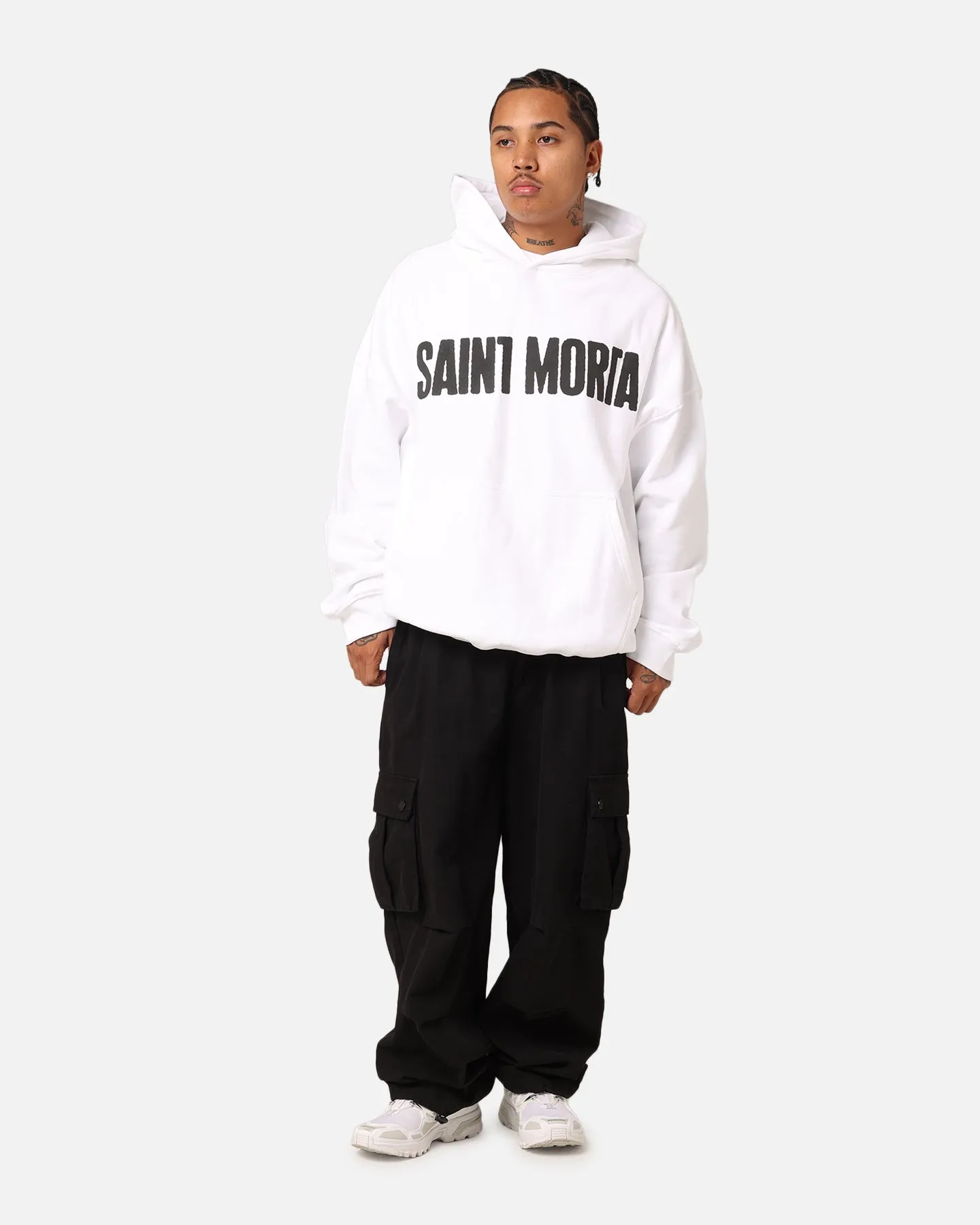 Saint Morta Ages Premium Hoodie White