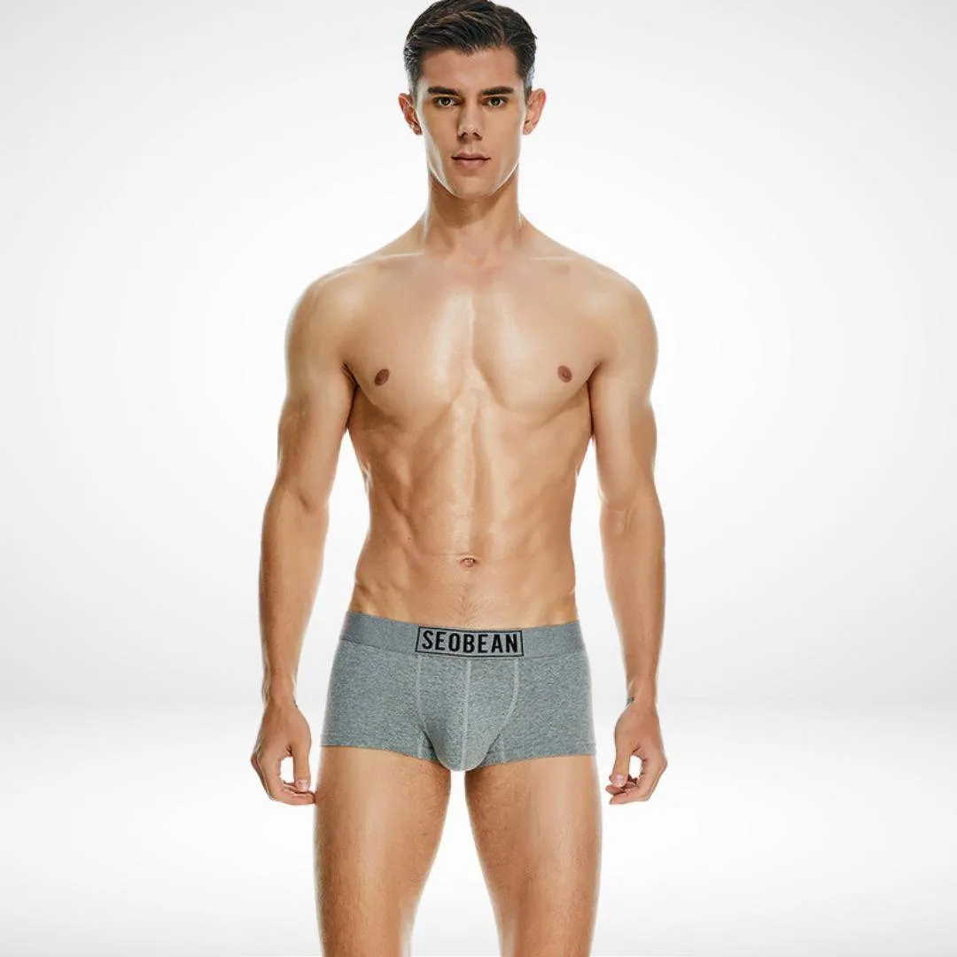 SeoBean Soft Breathable Cotton Boxer Briefs