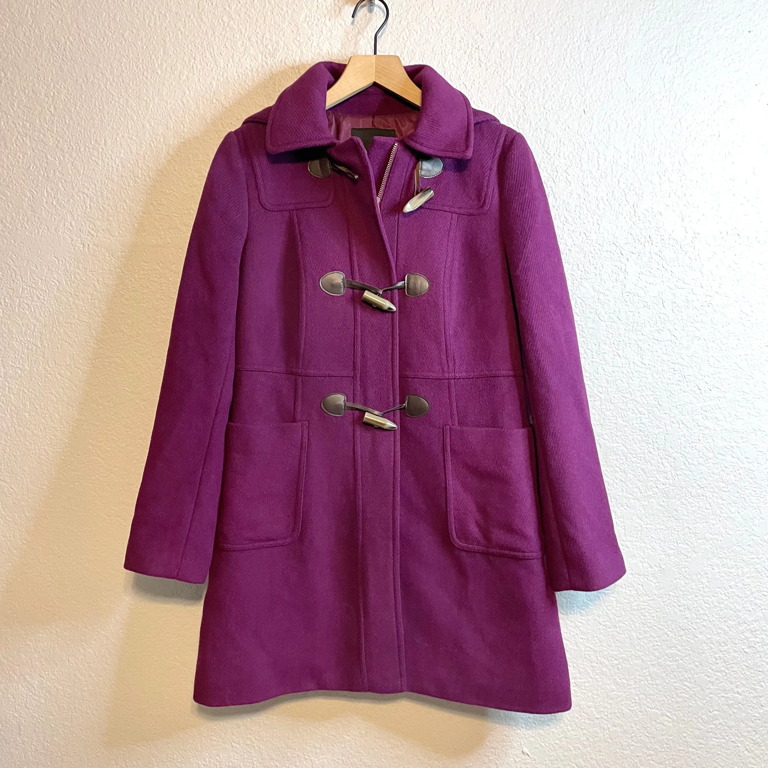 Toggle Hooded Pea Coat