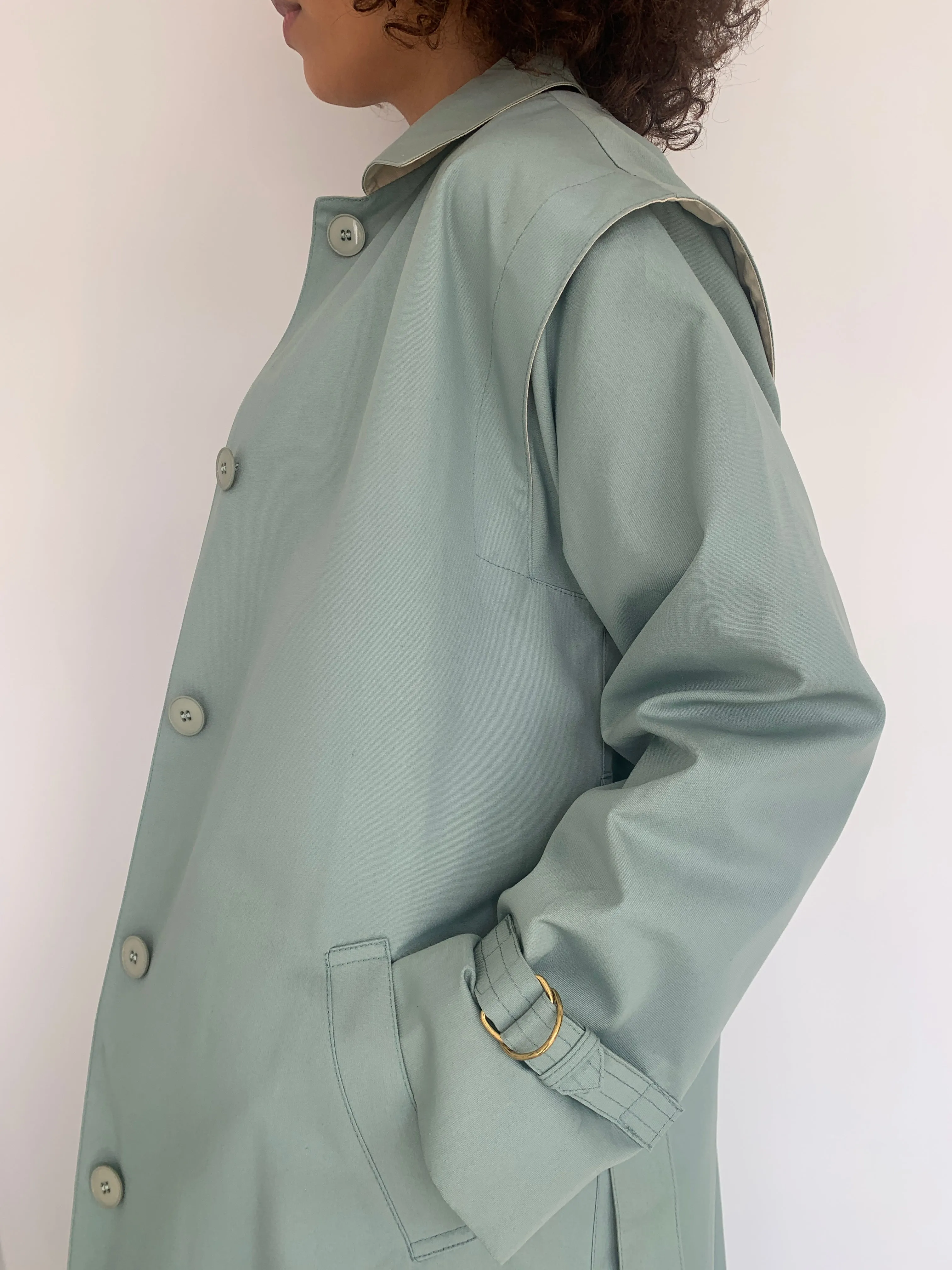 Vintage Misty Harbor trench coat