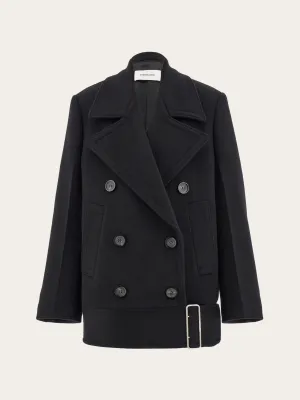 Wool And Cashmere Peacoat